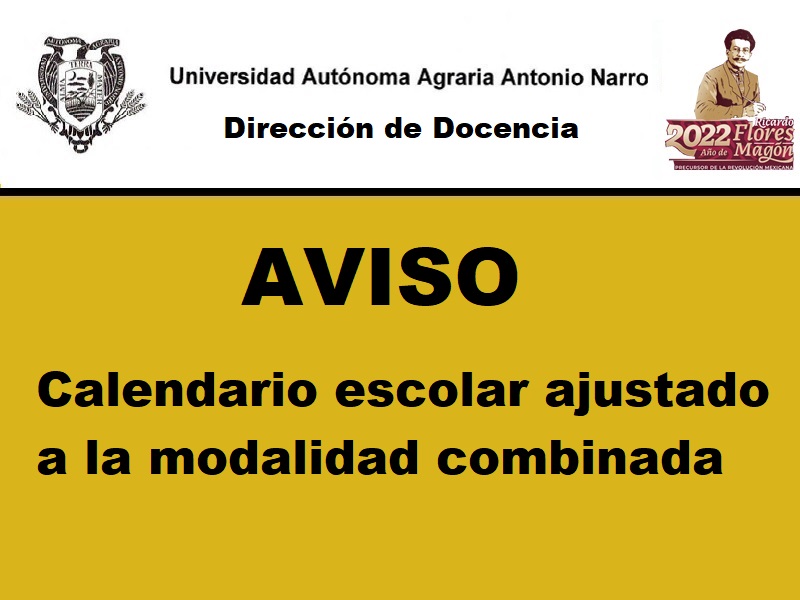 A la comunidad docente y estudiantil de licenciatura
