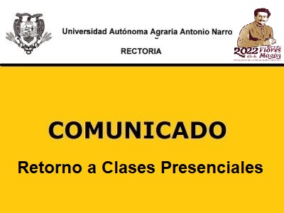 A la comunidad universitaria