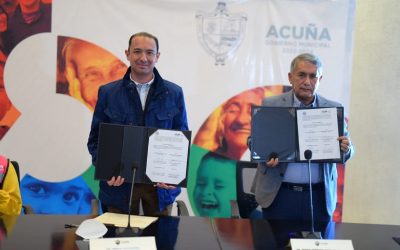 Firma la UAAAN Convenio Marco de Colaboración con el Ayuntamiento de Ciudad Acuña, Coahuila