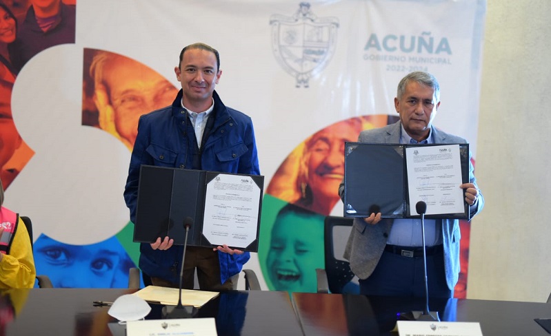 Firma la UAAAN Convenio Marco de Colaboración con el Ayuntamiento de Ciudad Acuña, Coahuila