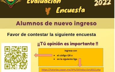 Encuesta para alumnos de nuevo ingreso