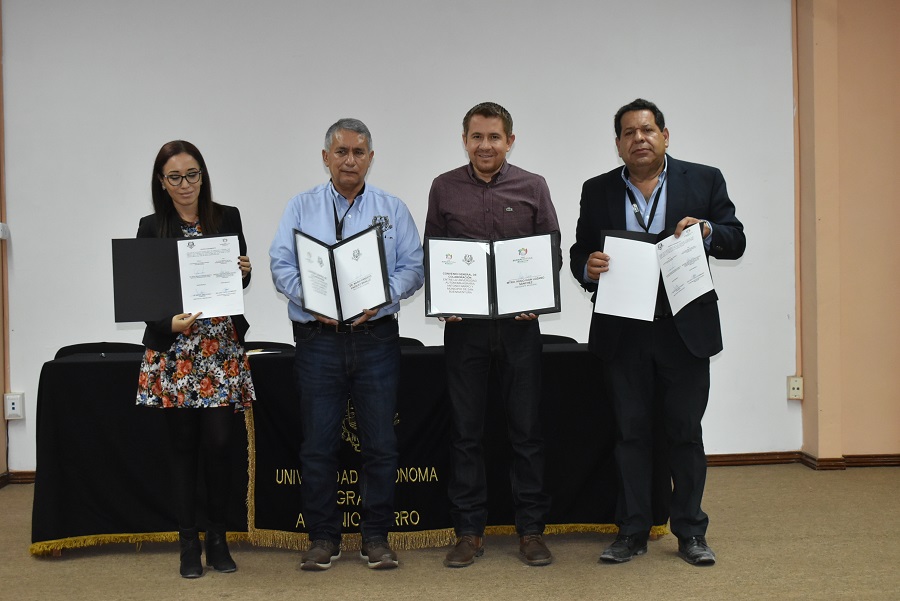 Convenio entre la UAAAN y el Gobierno Municipal de San Buenaventura