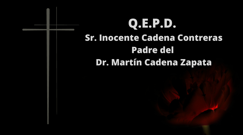 Q.E.P.D. Sr. Inocente Cadena Contreras