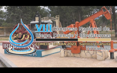 VIII Congreso Nacional de Riego, Drenaje y Biosistemas