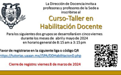 CURSO TALLER HABILITACION DOCENTE
