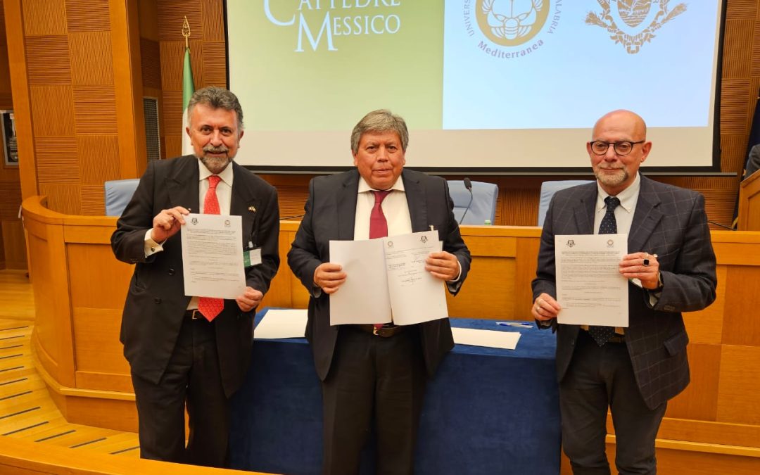 Firma convenio la UAAAN y Universidad Mediterránea de Reggio Calabria, Italia