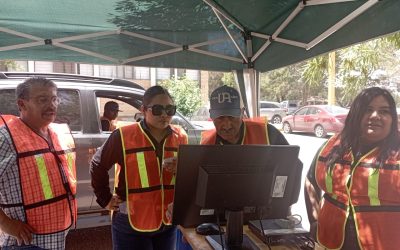 Realizan Alumnos de la UAAAN Verificación Vehicular