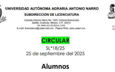 SUSPENSION DE CLASES PARA ALUMNOS DE INGENIERO AGRONOMO FORESTAL. VIERNES 26 DE SEPTIEMBRE