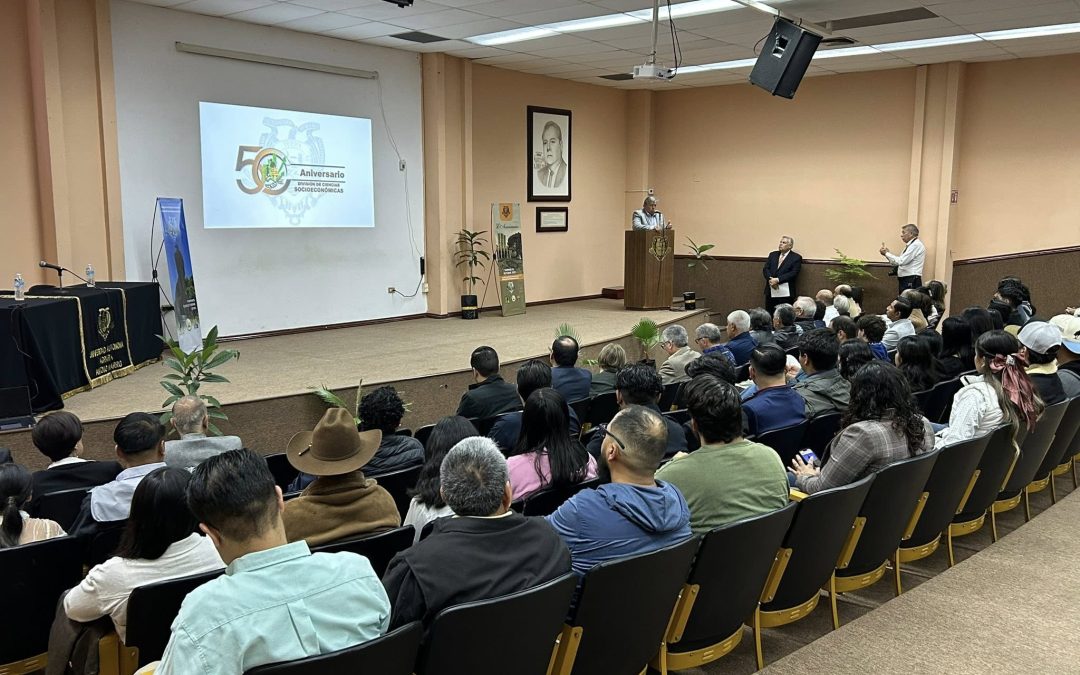 Festejan 50 Aniversario de la División de Ciencias Socioeconómicas