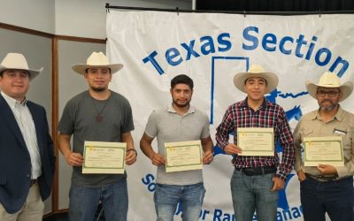 Destacan estudiantes de la UAAAN en concurso de Identificación de Plantas de Pastizales en Texas