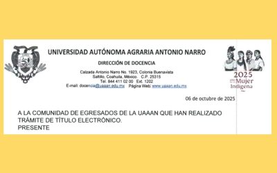 AVISO.  TITULOS ELECTRONICOS