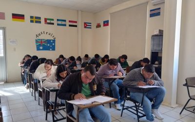 Examen de práctica tipo TOEFL en la UAAAN