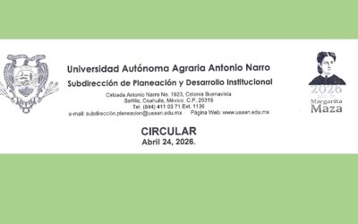 COMUNICADO. UNIDAD DE PLANEACION Y EVALUACION