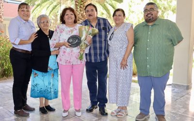 María Guadalupe López Esquivel concluyó su etapa laboral en la UAAAN