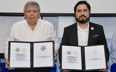 UAAAN firma convenio con el Colegio de Economistas de Coahuila