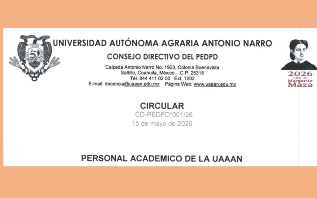 COMUNICADO PEDPD