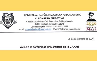 AVISO. CONSEJO DIRECTIVO.  PROCESO DE ELECCION 2026