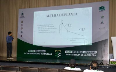 Participan Profesores y Estudiantes en Congresos Latinoamericano y Mexicano de Malezas